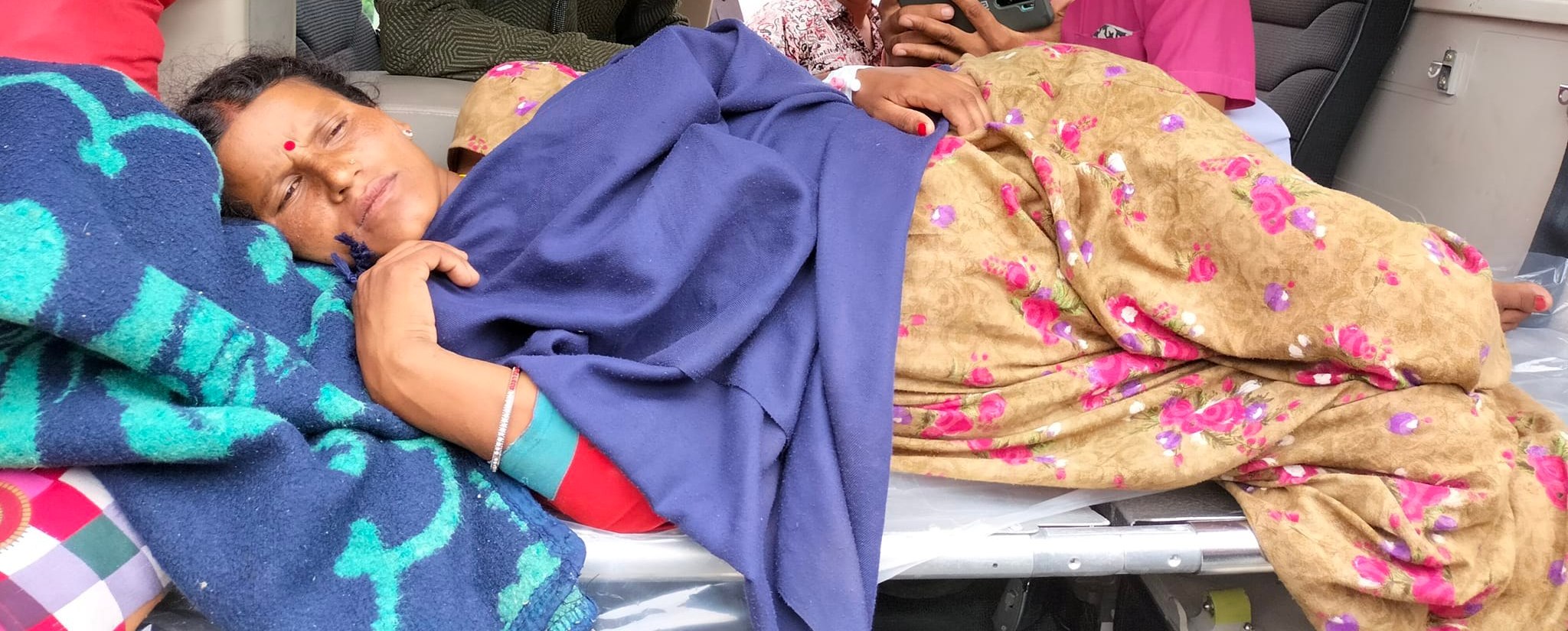 सुत्केरी बेथा लागेको चार दिनपछि गर्भवतीको हवाइ उद्धार