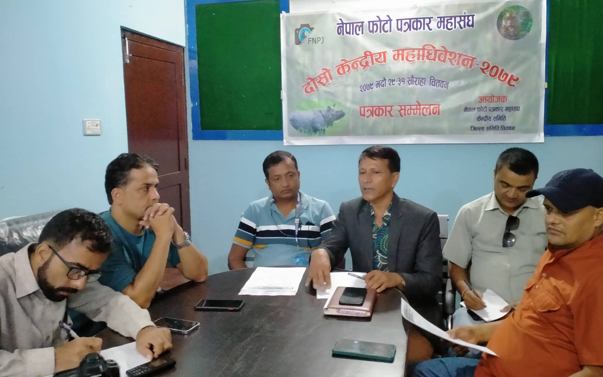 फोटो पत्रकार महासंघको दोस्रो महाअधिवेशन सौराहामा हुँदै, तयारी पुरा