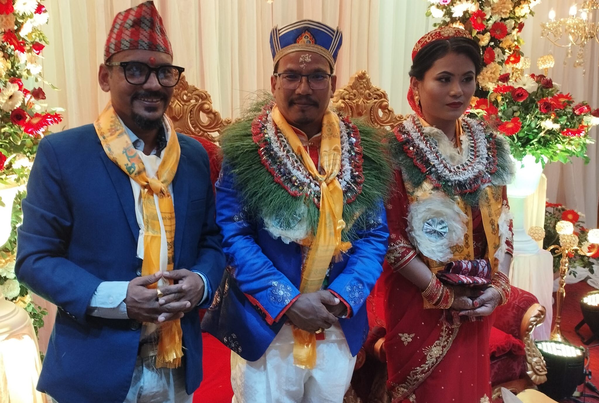 कमेडियन बुद्धि तामाङले कसे लगनगाँठो