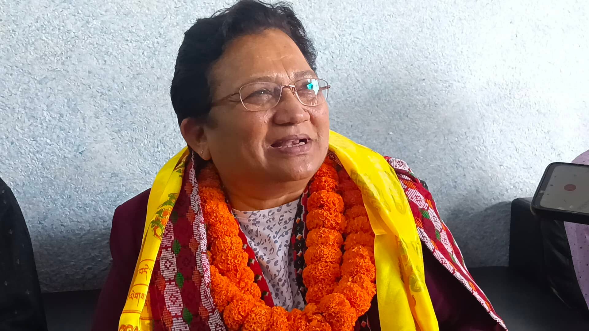 गठबन्धनमा सम्मानजनक ढंगले सिट बाँटफाँट : पम्फा भुसाल