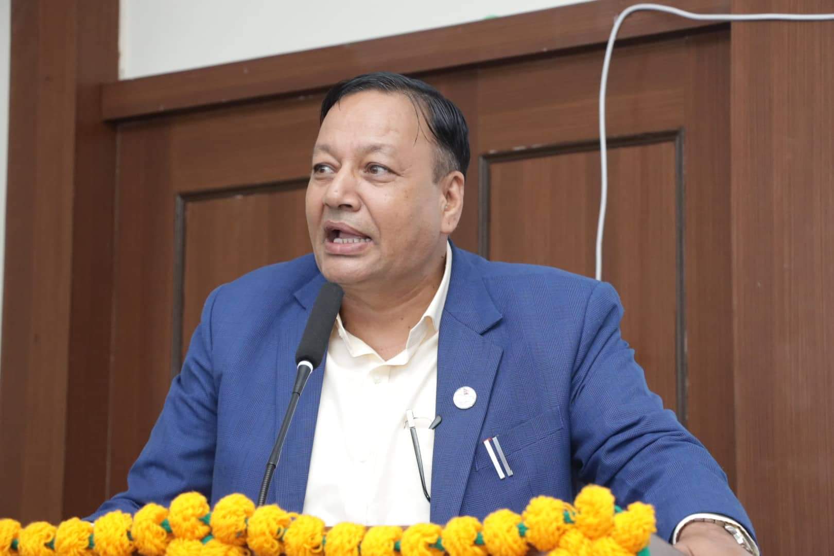 व्यवस्था परिवर्तनमा माओवादीको मुख्य भूमिका भए पनि रजाइँ अरुले नै गरे : शिक्षामन्त्री पौडेल