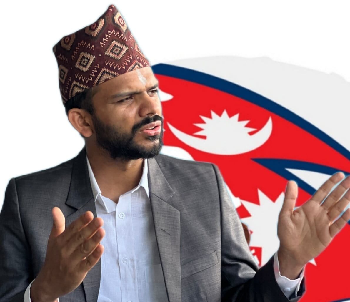 गाडिको स्कर्टिंग गरि मतपेटिका बाकस सुरक्षित राख्न जनतालाई सागर ढकालको आग्रह