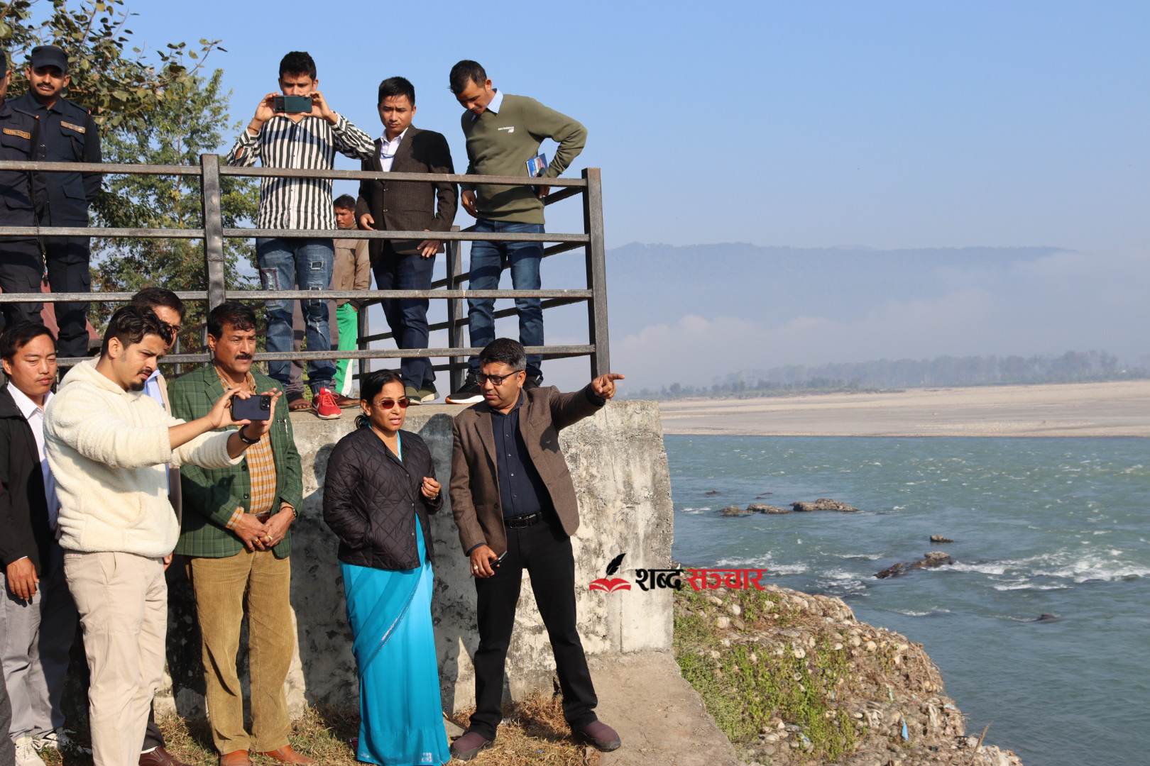 करिब साढे दुई अर्ब लागतमा नारायणी नदी तटबन्धन गरिँदै