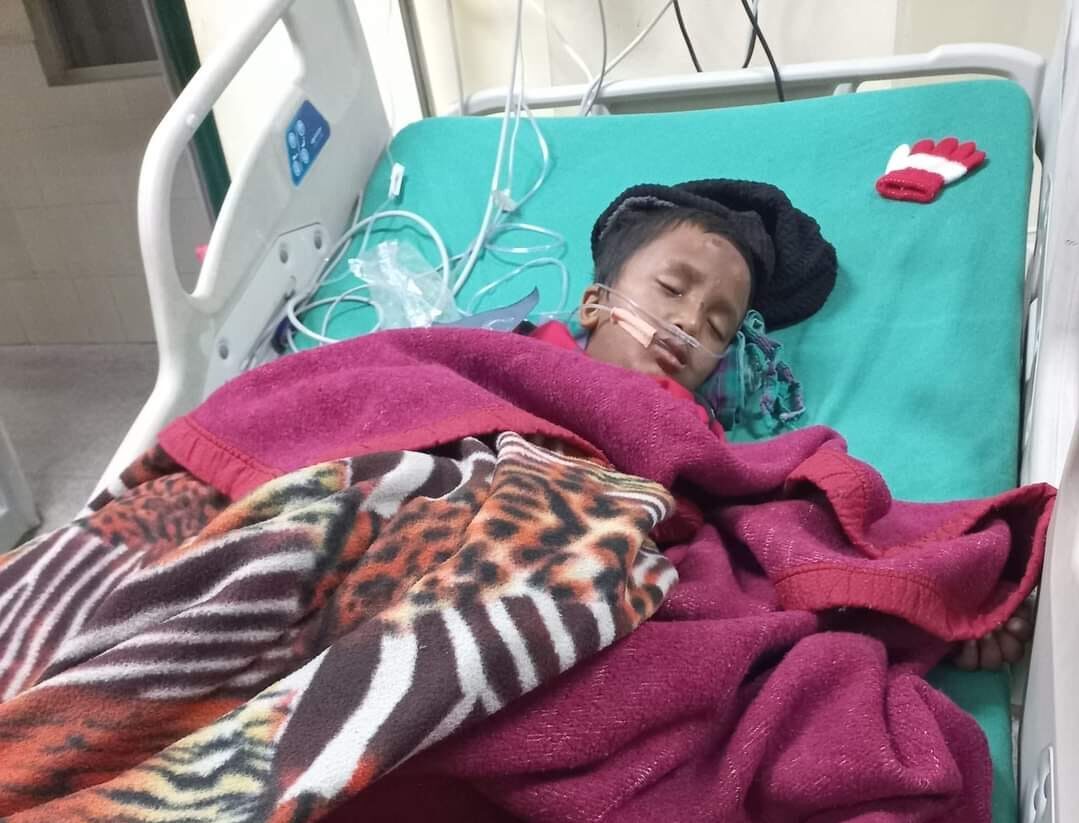 बालगायक सचिन परियार आइसियुमा