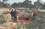 नारायणी किनारमा हवन मण्डप र पञ्च कुण्ड धमाधम बनाइँदै