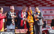 अर्थमन्त्री पौडेल नआएपछि बागमती प्रदेशका उद्योगमन्त्री श्रेष्ठले गरे महोत्सवको उद्घाटन