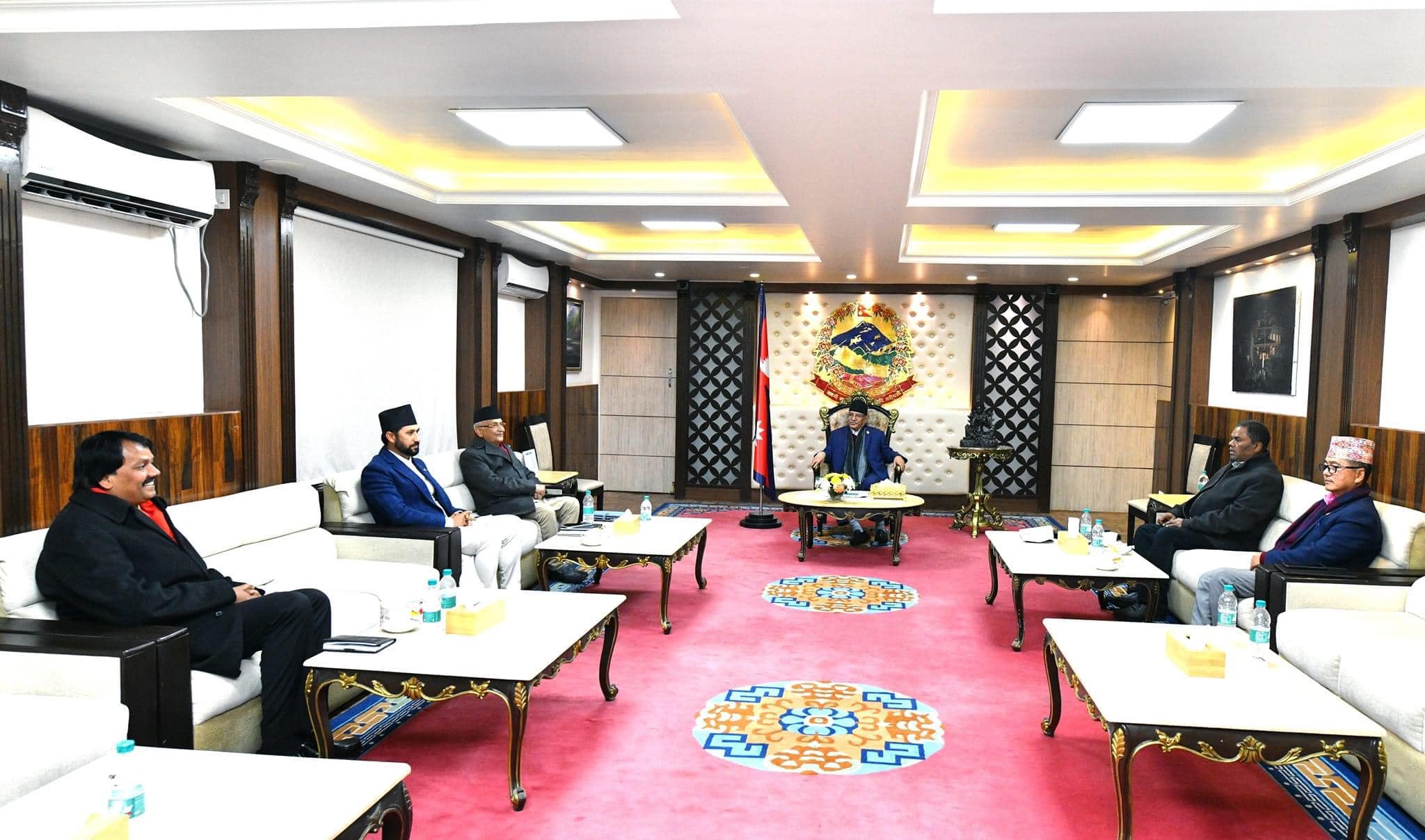 सत्ता साझेदार दलको बैठक बालुवाटारमा सुरु