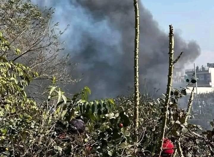 Breaking : ६८ जना यात्रु बोकेको यतीको विमान पोखरामा दुर्घटनाग्रस्त