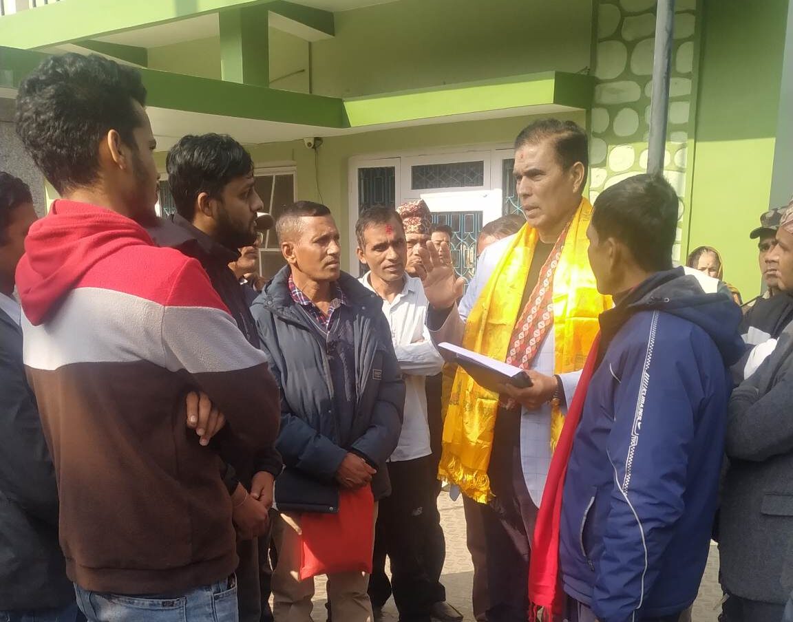 भरतपुरको फोहोर व्यवस्थापनबारे मन्त्री पाण्डेको ध्यानाकर्षण
