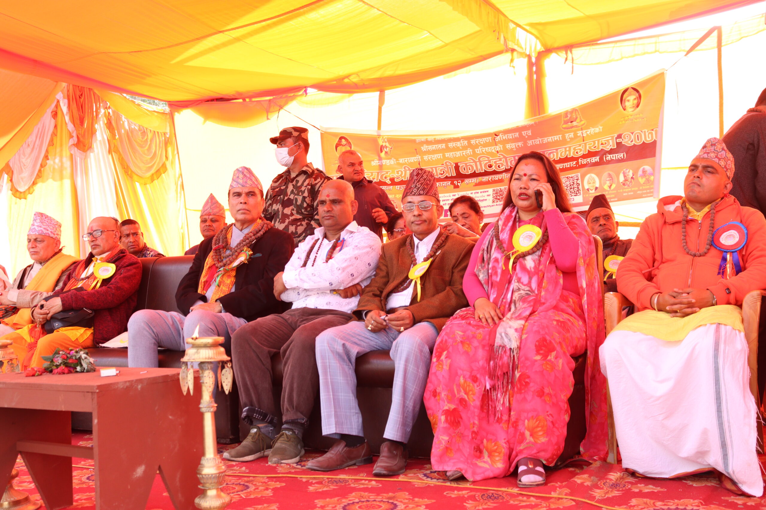 विश्वशान्तिको लागि महायज्ञ, नेपाल दानवको पञ्जाबाट मुक्त होस् : विक्रम पाण्डे