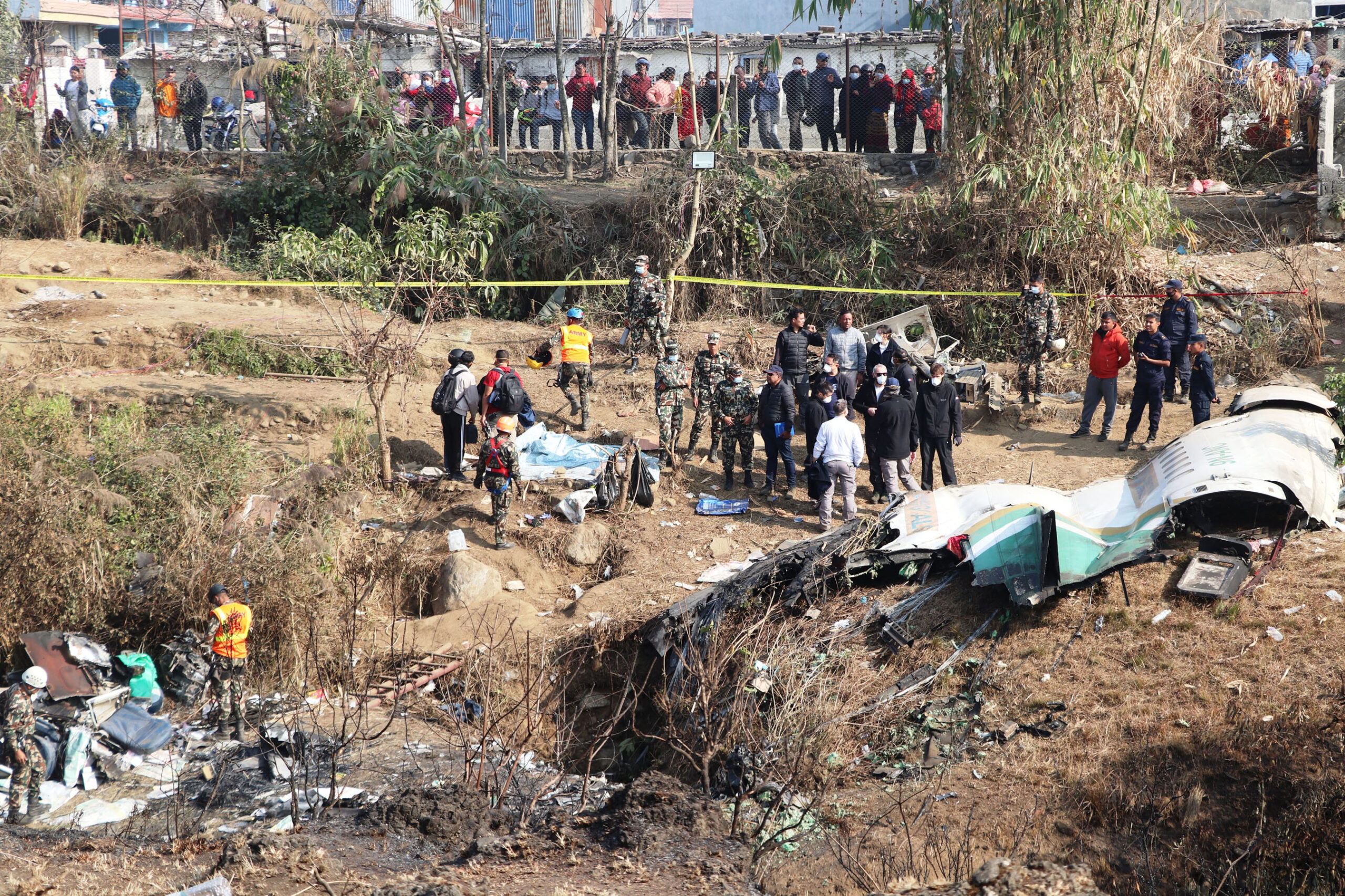 विमान दुर्घटनाबारे फ्रान्सेली विज्ञ टोलीद्वारा अध्ययन सुरू