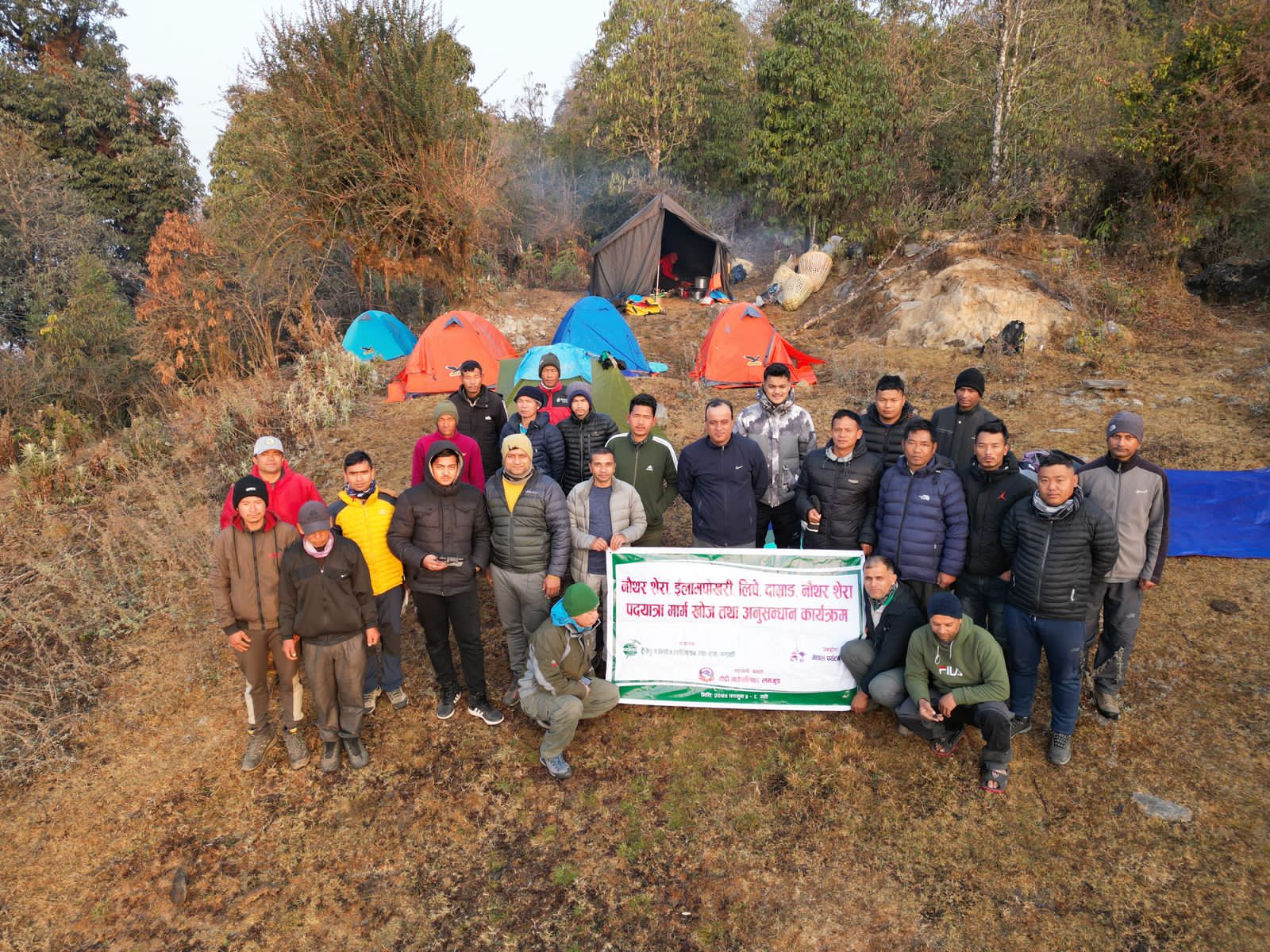 लमजुङको लिपे लेक ट्रेकिङ प्रवर्द्धन गर्दै टान गण्डकि र दोर्दी गाउँपालिका