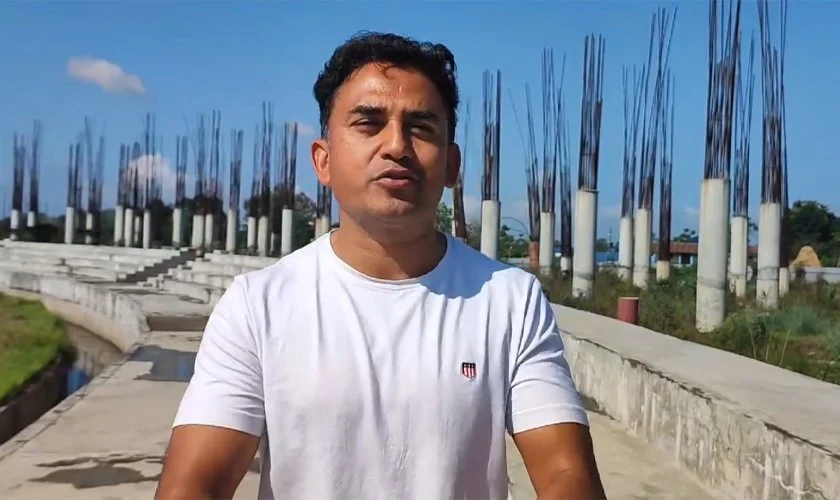 रंगशाला निर्माणमा आफूले कुनै पनि अनियमितता नगरेको धुर्मुसको दाबी