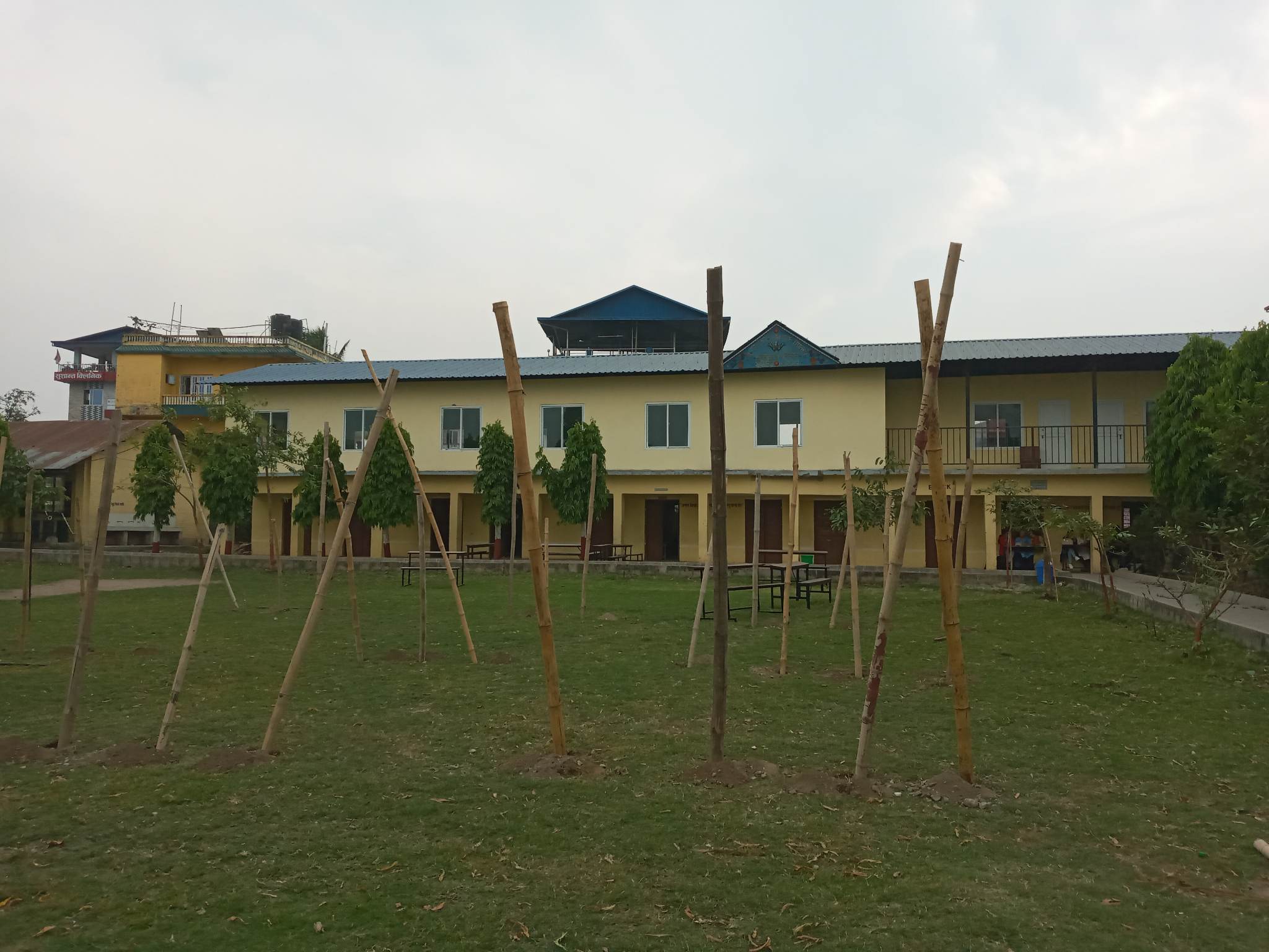चितवन २ को नमुना मतदान स्थल भरतपुर मावि