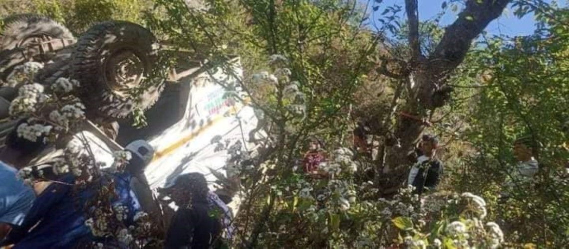बैतडीमा जीप दुर्घटना हुँदा एउटै गाउँका ६ जनाको मृत्यु