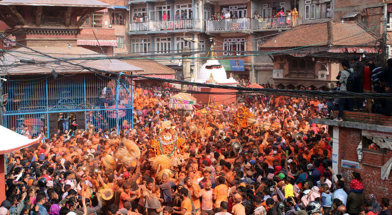 बिस्केट जात्रा मनाउन मध्यपुर थिमी नगरपालिकाको चार दिन बिदा