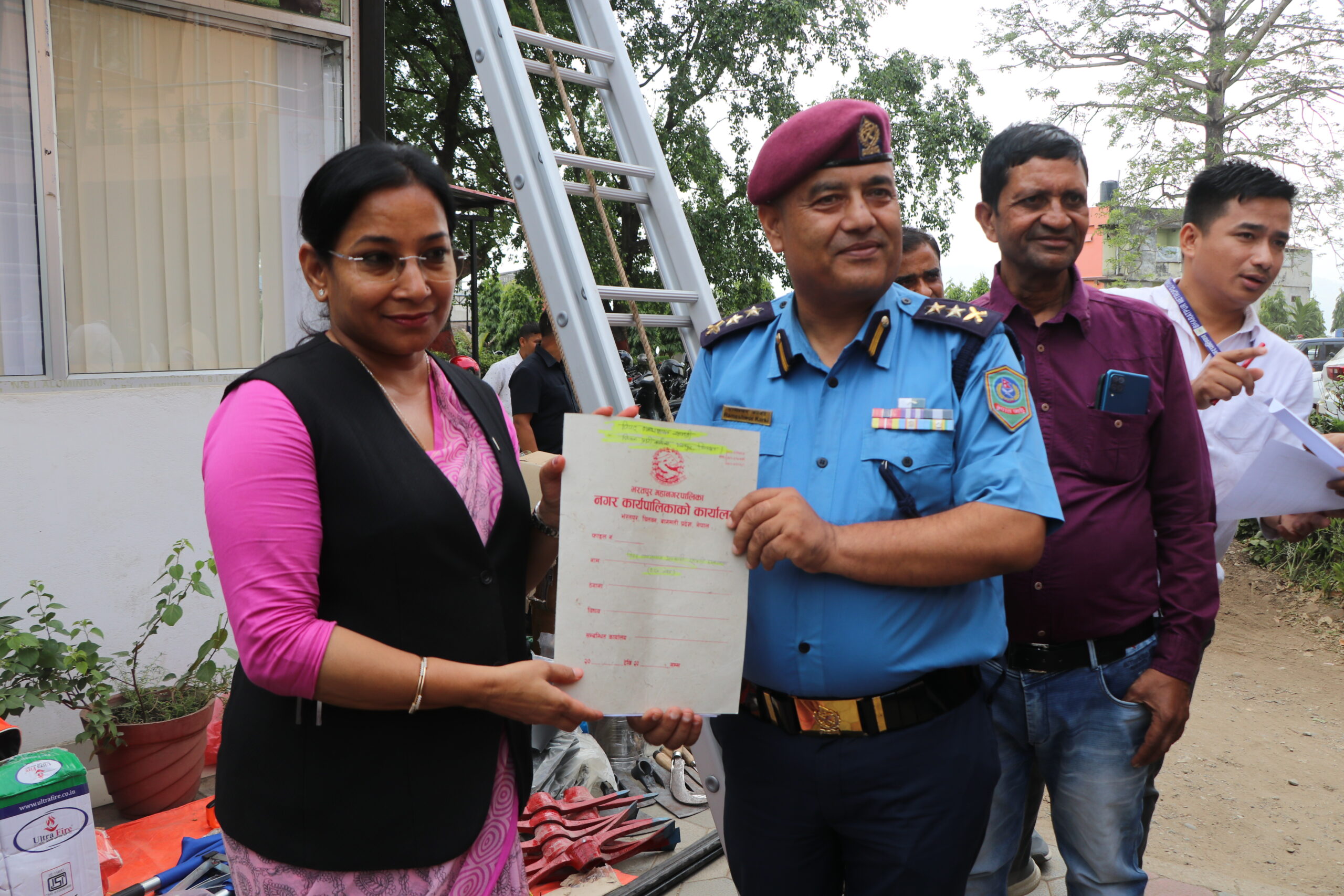 भरतपुरका २ सहकारीले पाए मिल्क एनालाईजर