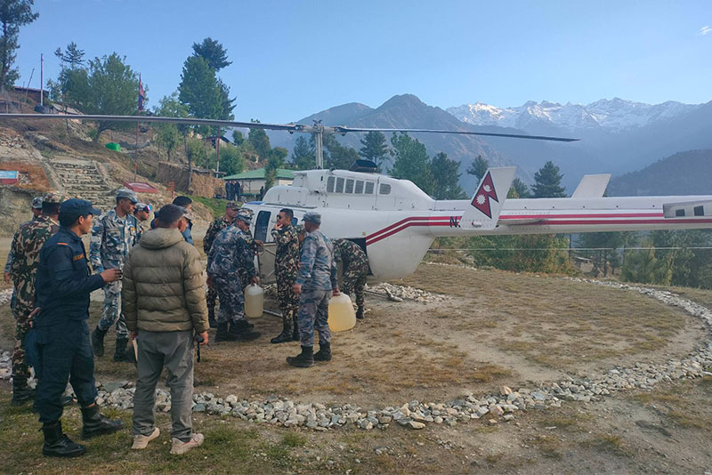 हिमपहिरोमा बेपत्ता ३ जनाको ५ दिनसम्म पनि भएन खोजी