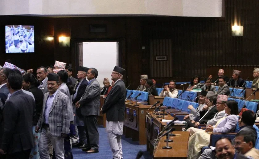 प्रमुख प्रतिपक्षीको विरोधपछि राष्ट्रियसभाको बैठक स्थगित