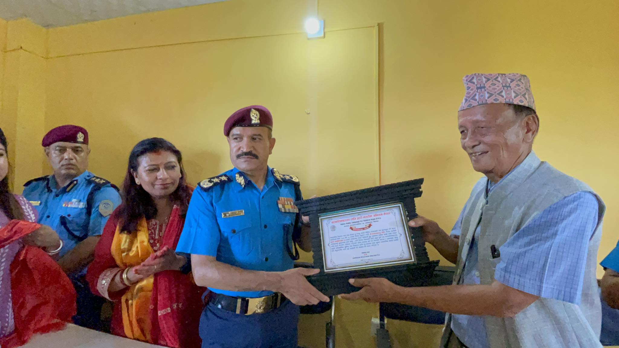 निष्पक्ष रूपमा नागरिक सेवामा लाग्न प्रहरी महानिरीक्षक कुँवरको निर्देशन