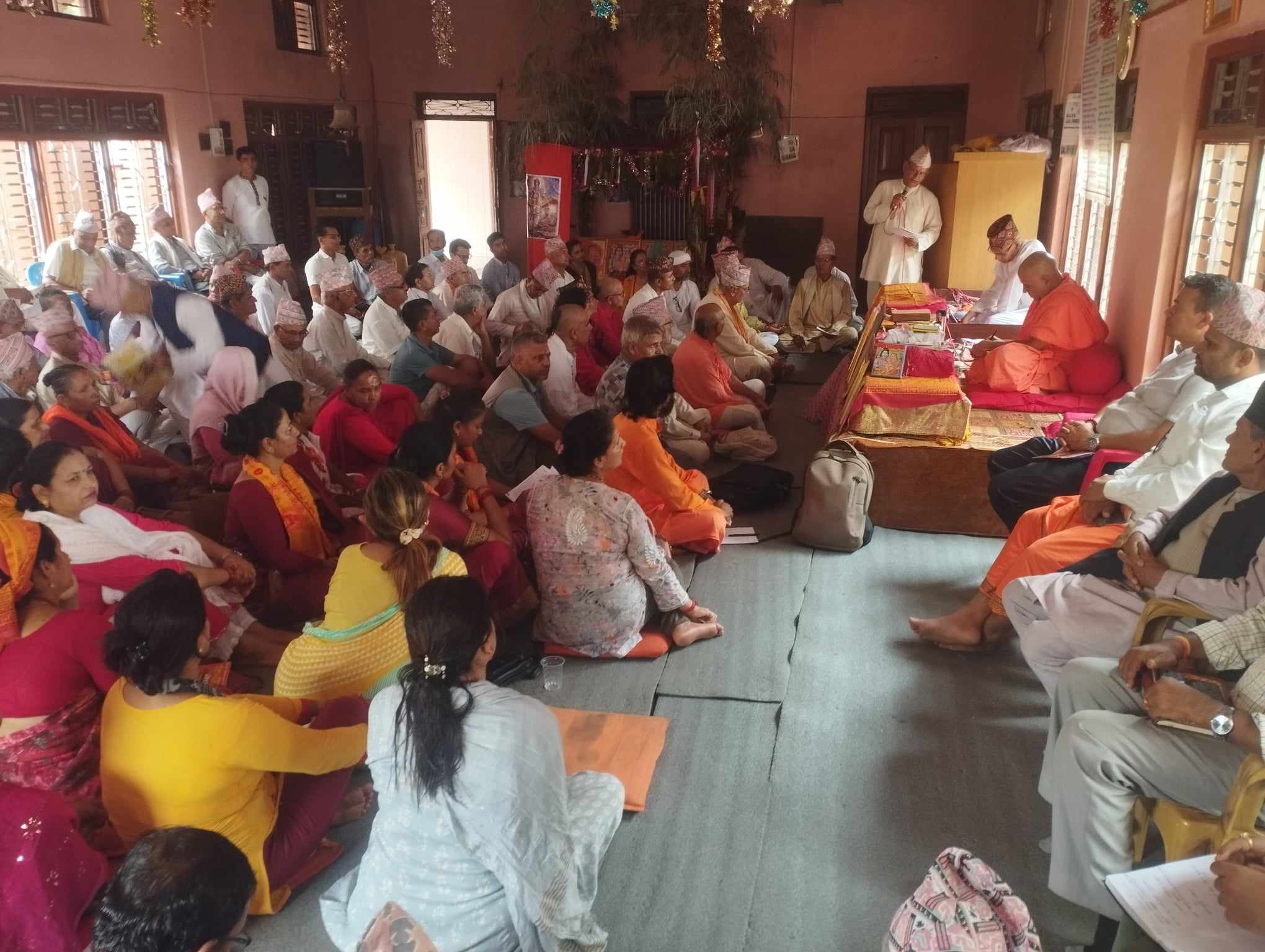 गोवंश रक्षार्थ भदौ २३ गते नारायणी किनारमा विशाल धार्मिक सभा हुँदै