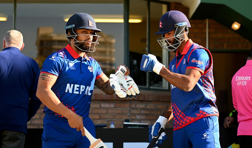 नेपाली राष्ट्रिय क्रिकेट टोली आज स्वदेश फर्किँदै