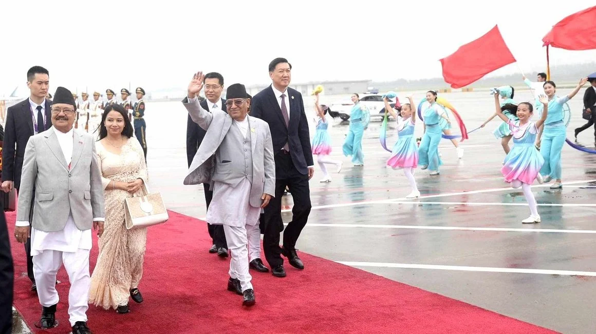 प्रधानमन्त्री प्रचण्ड बेइजिङमा