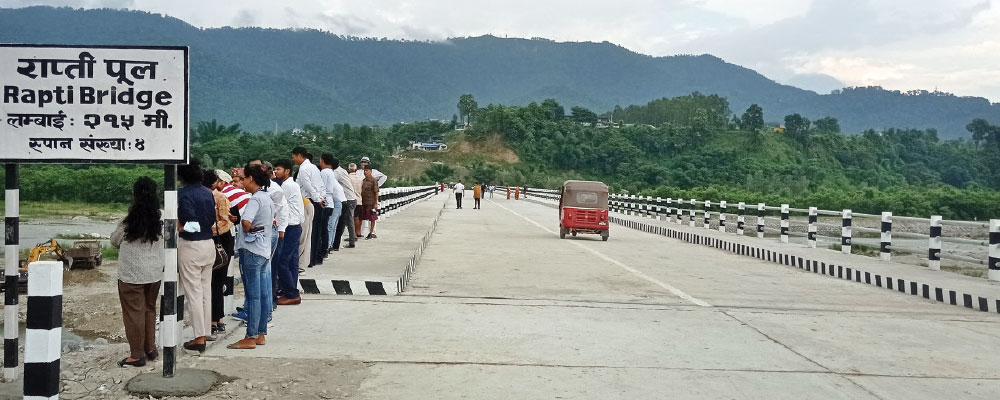बागमती प्रदेश सरकारले बनायो ९५ पक्की र १३ झोलुंगे पुल