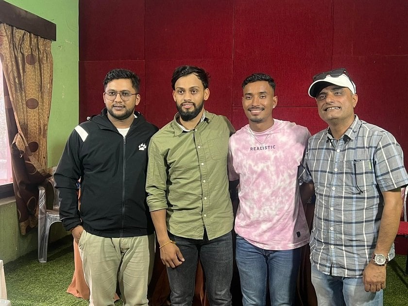 भारतविरुद्द छक्का प्रहार गर्ने कुशल र सोमपाललाई नगद पुरस्कार प्रदान