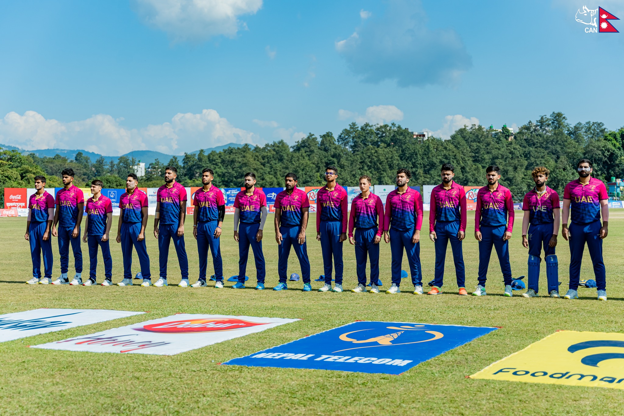 हङकङसँग हारेको यूएई पर्सि नेपालसँग फाइनल खेल्ने