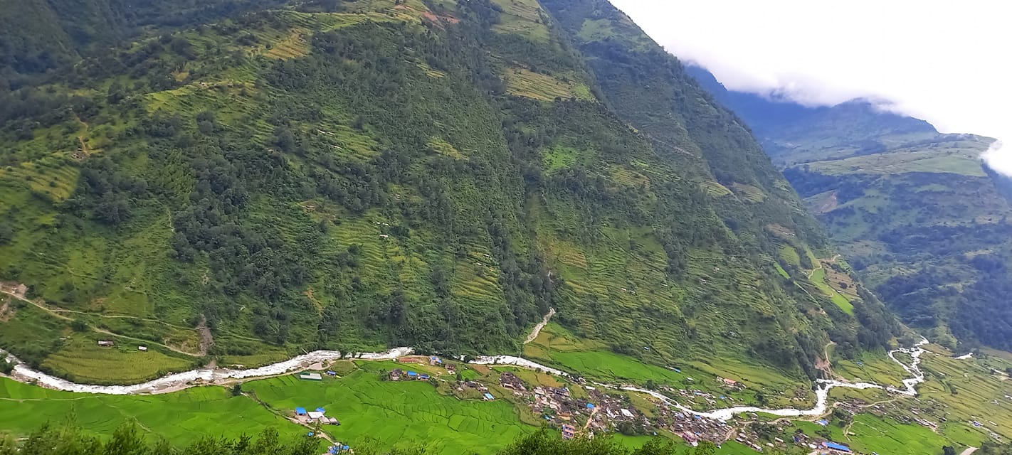 बागलुङको निसीखोलाका मसानघाट पनि अतिक्रमणमा