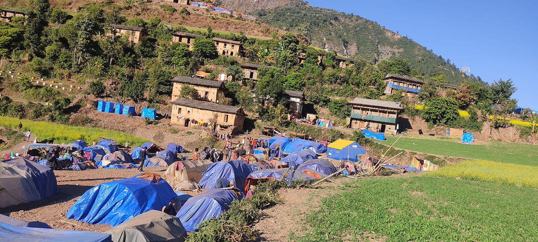 भूकम्पपीडित चिसोमा काप्दैः क्षतिको विवरण अझै सङ्कलन भएन