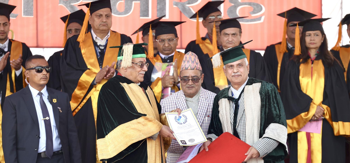 सबैभन्दा धेरै विद्यार्थी दीक्षित गरेर त्रिविले बनायो विश्व कीर्तिमान