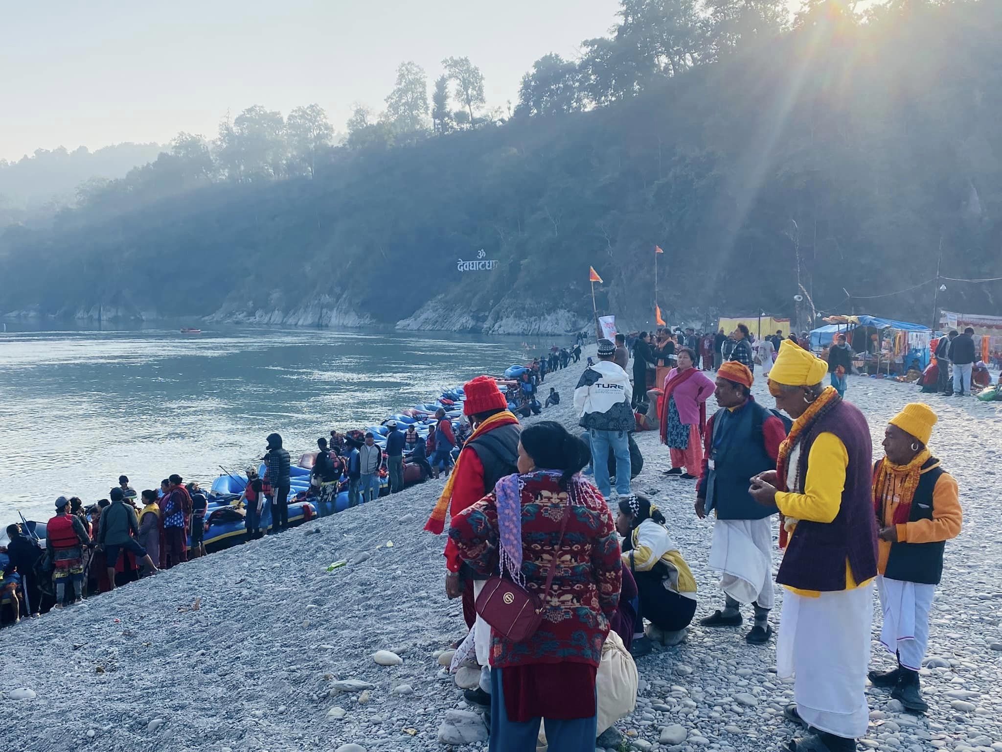 आज माघे सङ्क्रान्ति पर्व मनाइँदै, देवघाटमा भक्तजनको भीड