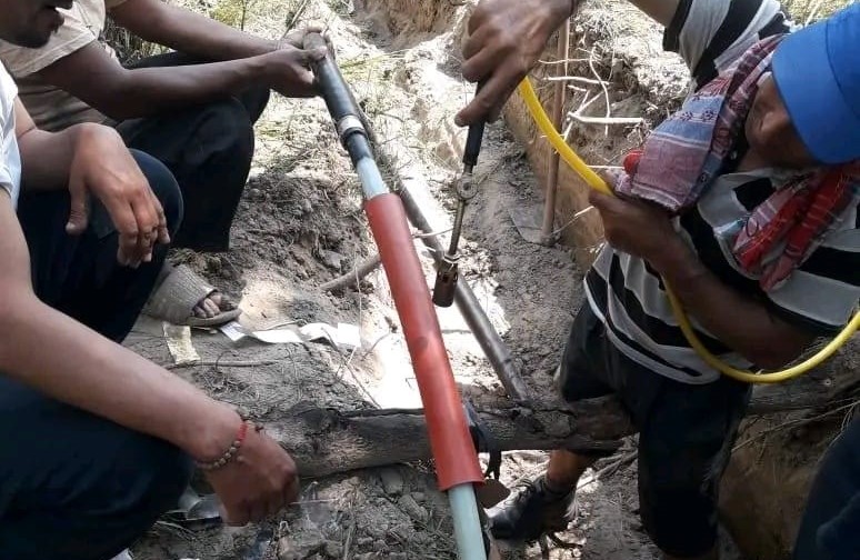 निकुञ्जभित्र भूमिगत तार मर्मत, माडीमा ४८ घण्टापछि बल्यो विजुली