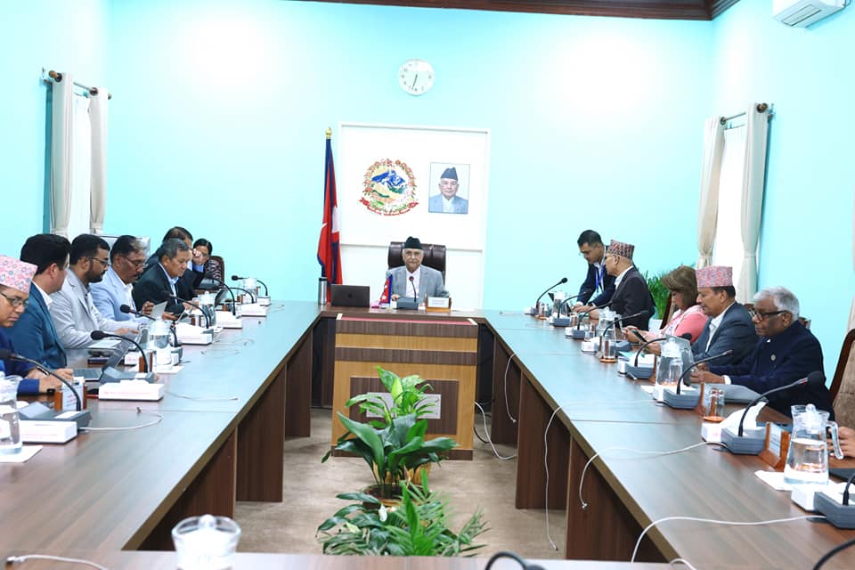 बैशाख १२ गते बजेट अधिवेशन आह्वान गर्न राष्ट्रपतिलाई सिफारिस