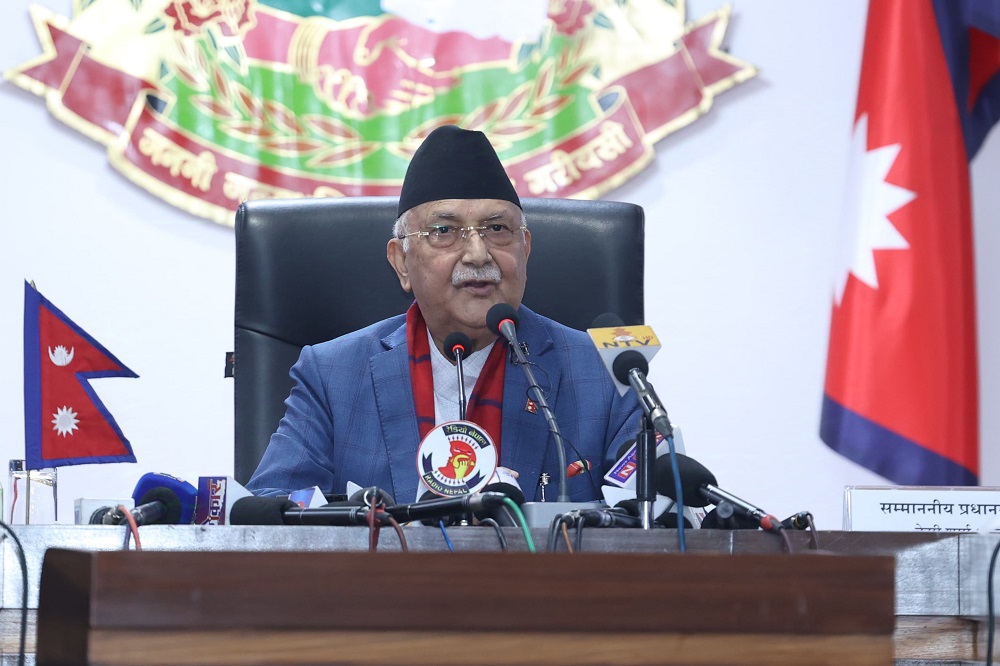 सरकारको पूर्वतयारी भन्दा ठूलो विपद् आउँदा केही कमजोरी भयो: प्रधानमन्त्री ओली