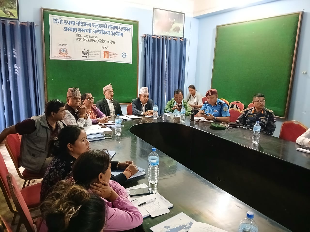 दिगो रुपमा नदीजन्य वस्तुको संरक्षण र उत्खननका अभ्यासबारे अन्तरक्रिया