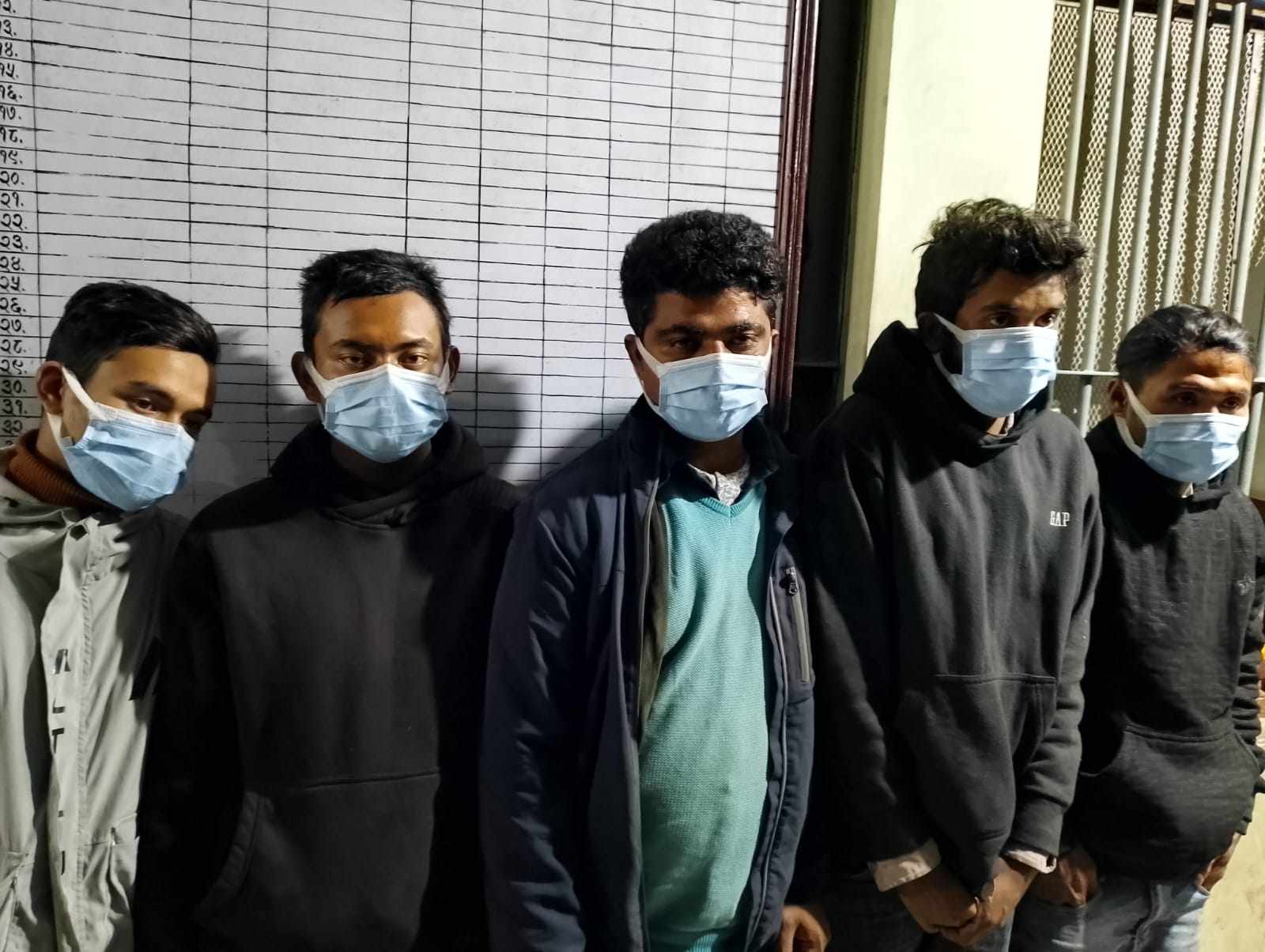 चितवनमा लापसे गरी सवारी चलाउने ५ जना पक्राउ