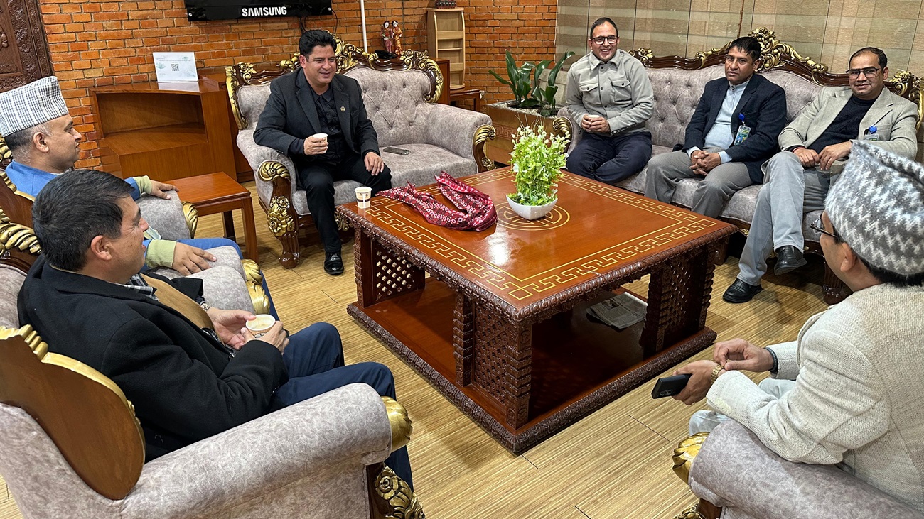 दक्षिण कोरियाको भ्रमण सकेर उद्योगमन्त्री भण्डारी स्वदेश फिर्ता