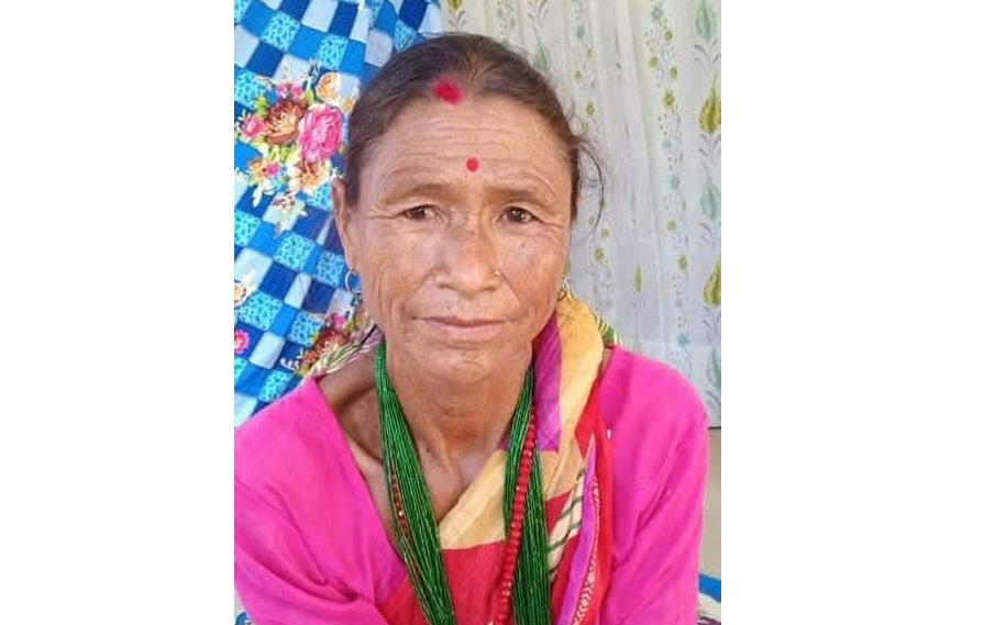 ६५ वर्षीय मैसरी गुरुङ देवघाटबाट बेपत्ता