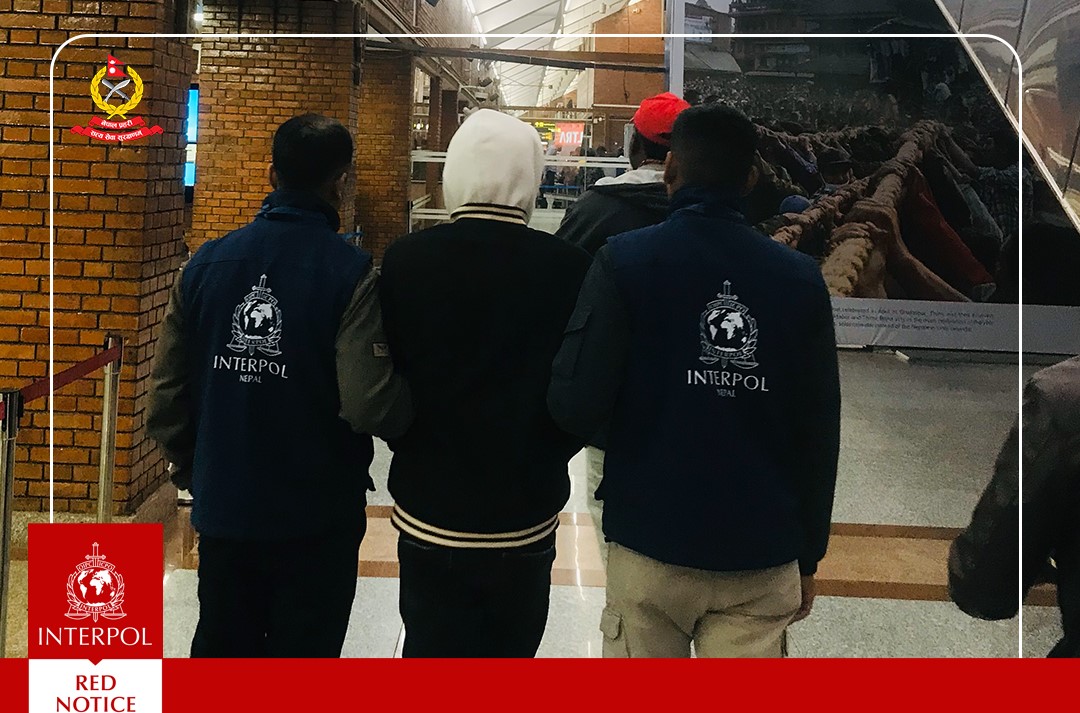 रेड नोटिस जारी भएका बलात्कार आरोपी बुढाथोकी विमानस्थलबाटै पक्राउ