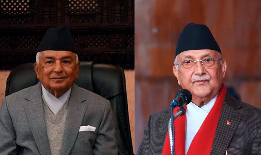 राजावादीको गतिविधि बढेपछि राष्ट्रपति र प्रधानमन्त्री बीच भेटवार्ता