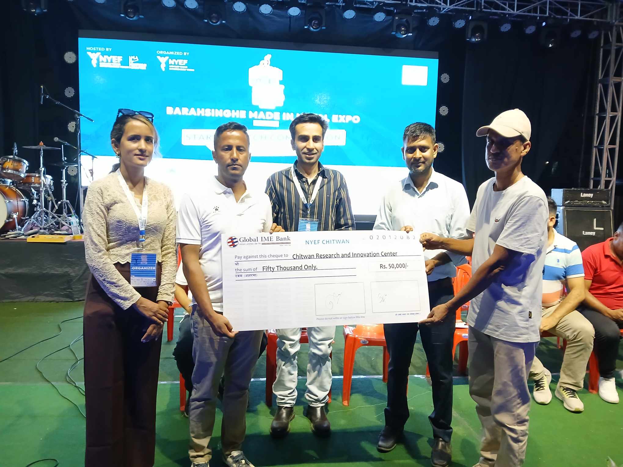 सकियो मेड इन नेपाल एक्स्पो, चितवन रिसर्च एण्ड इनोभेसनले पायो ५० हजार