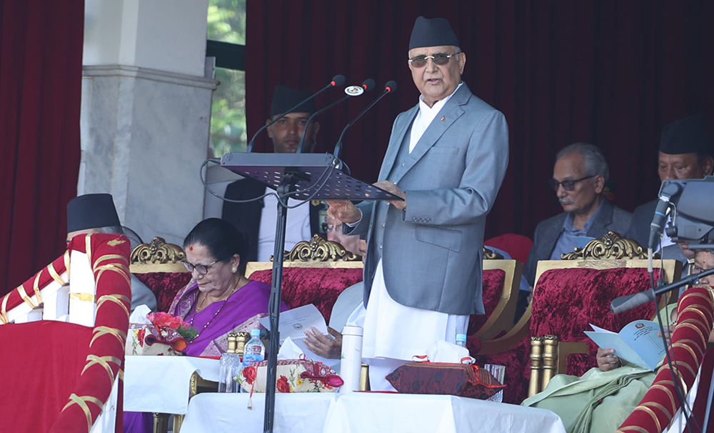 गणतन्त्रात्मक शासन व्यवस्थाको विकल्प छैन : प्रधानमन्त्री ओली