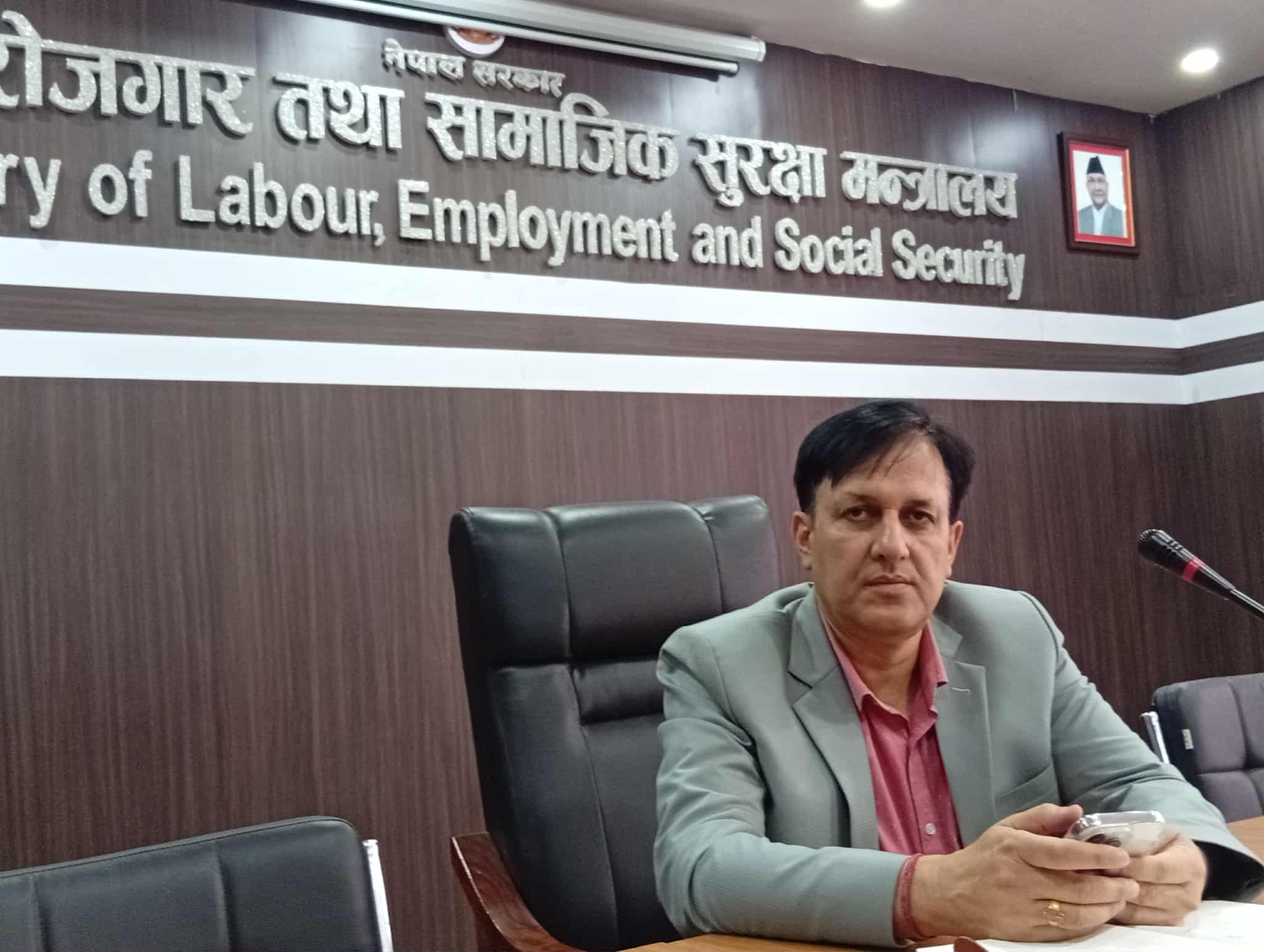 भिजिट भिषामा रोजगार विभाग र मन्त्रालयको सरोकार हुन्न: महानिर्देशक भट्टराई