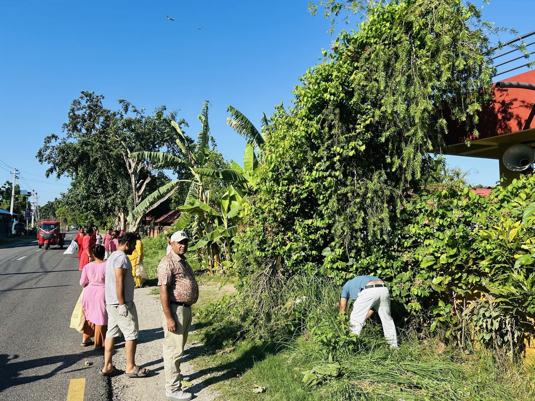 गणतन्त्र दिवसको अवसरमा ऊर्जाशील सामुदायिक क्लबद्वारा सरसफाई