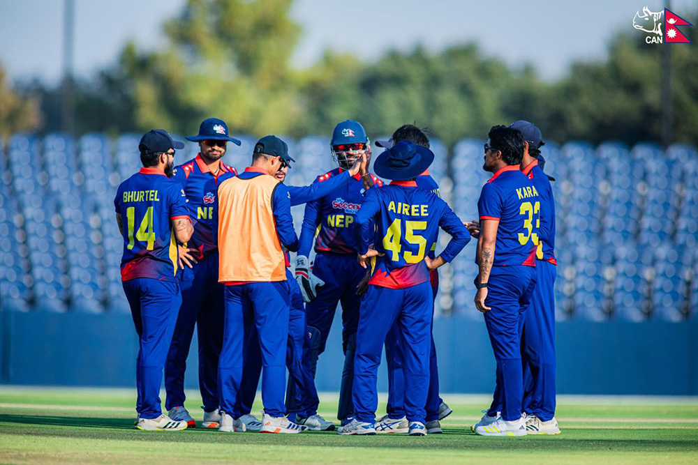 स्कटल्याण्डसँग नेपाल २ रनले पराजित