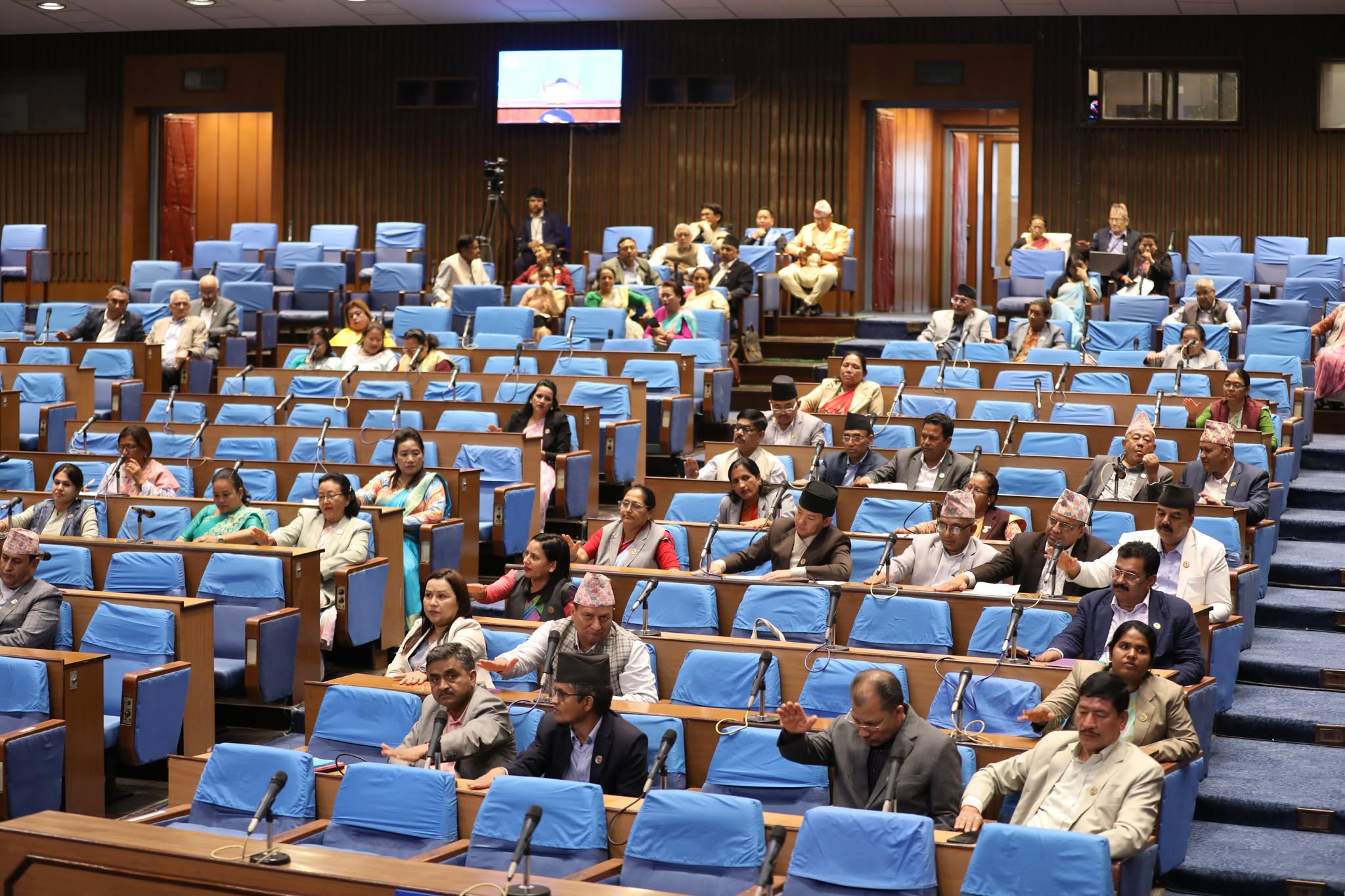 प्रभु साहले च्याते सङ्घीय निजामती सेवा विधेयक, छाडे बैठक