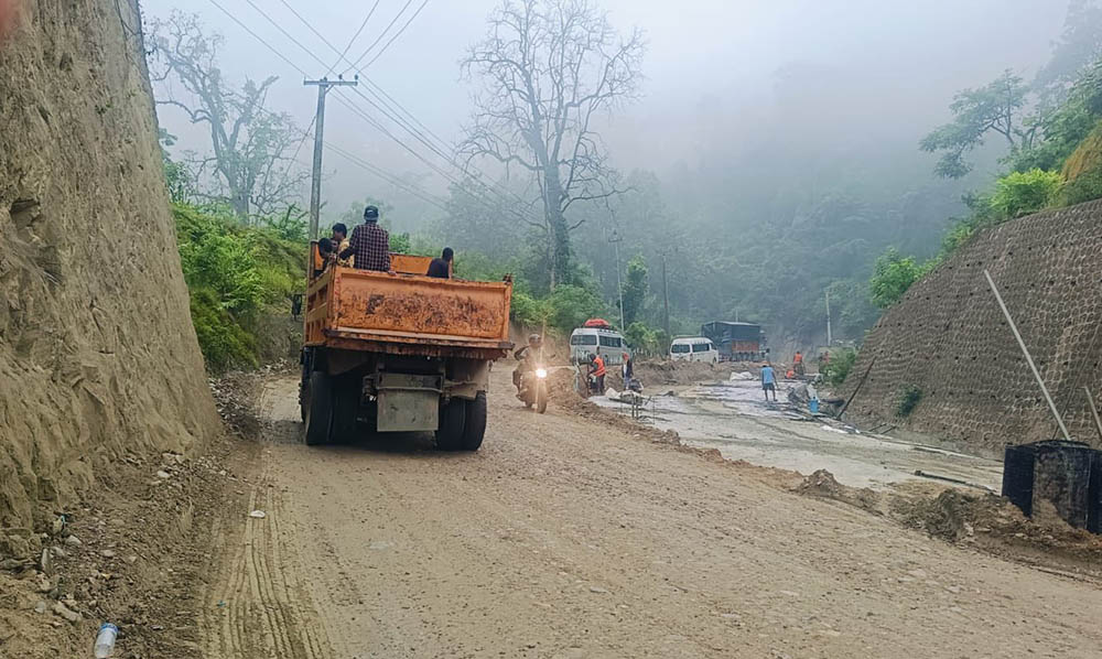 नारायणगढ–बुटवल सडक निर्माणको म्याद चौँथो पटक थपियो